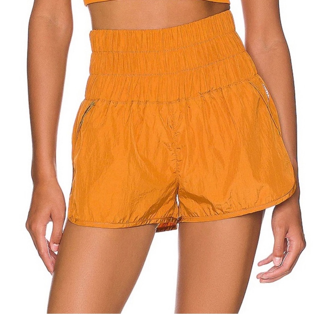 FP Movement by Free People Women's The Way Home Shorts Orange Size M